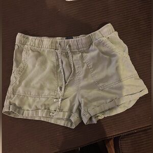 Olive Green Women's Shorts